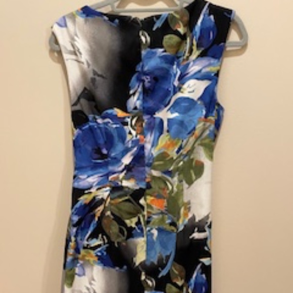 Cache Dress - Blue Floral - Size 6 - Picture 4 of 7